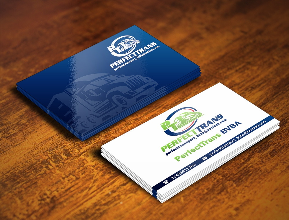 PerfectTrans BVBA logo design by ManishKoli