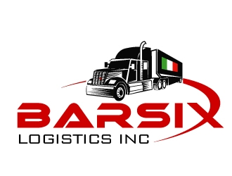 BARSIX LOGISTICS INC  logo design by PMG