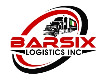 BARSIX LOGISTICS INC  logo design by PMG