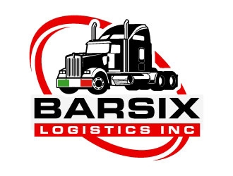 BARSIX LOGISTICS INC  logo design by daywalker