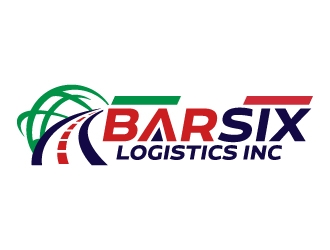 BARSIX LOGISTICS INC  logo design by jaize