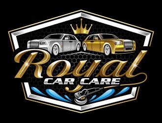 Royal Car Care logo design by Suvendu