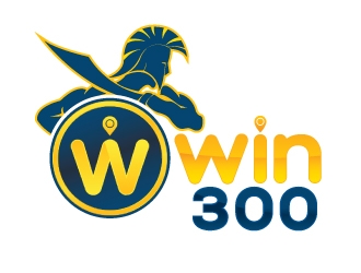 WIN 300 logo design by dshineart