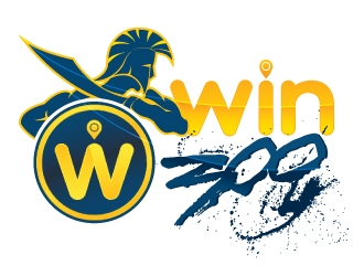 WIN 300 logo design by dshineart