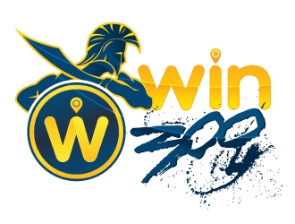 WIN 300 logo design by dshineart