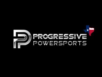 Progressive Powersports logo design by ManishKoli