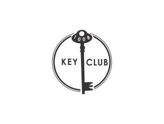 1008 Key Club (The Key Club) logo design by giphone