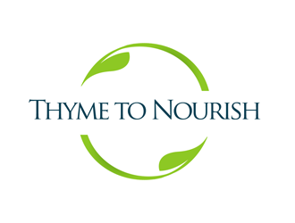 Thyme To Nourish logo design by kunejo