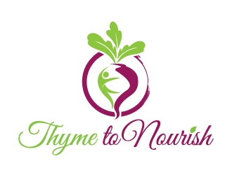 Thyme To Nourish logo design by jaize