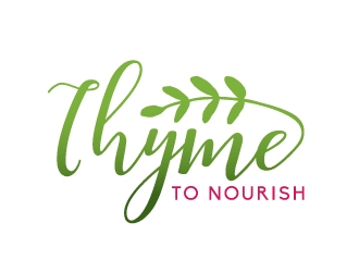 Thyme To Nourish logo design by akilis13