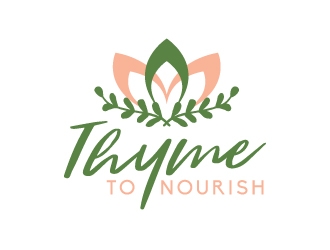 Thyme To Nourish logo design by akilis13