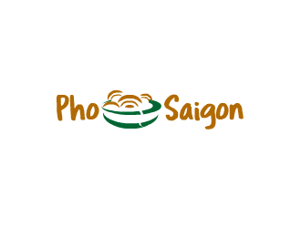 Pho Saigon  logo design by smedok1977