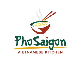 Pho Saigon  logo design by jaize
