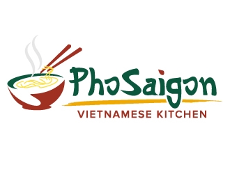Pho Saigon  logo design by jaize
