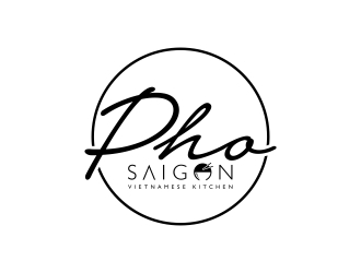Pho Saigon  logo design by yunda