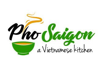 Pho Saigon  logo design by BeDesign