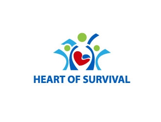 Heart of Survival logo design by Logoways