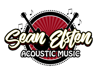 Sean Elsten Acoustic Music logo design by kunejo