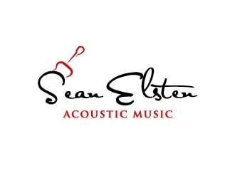 Sean Elsten Acoustic Music logo design by maserik