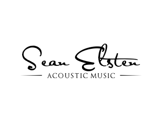 Sean Elsten Acoustic Music logo design by akhi