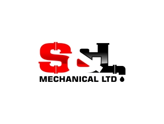 S&L Mechanical Ltd logo design by yunda