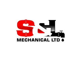 S&L Mechanical Ltd logo design by yunda