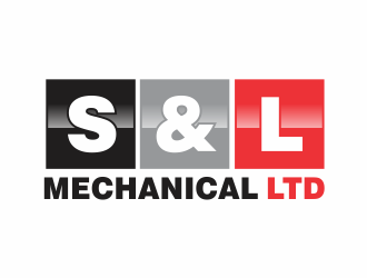 S&L Mechanical Ltd logo design by up2date