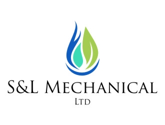 S&L Mechanical Ltd logo design by jetzu