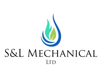 S&L Mechanical Ltd logo design by jetzu