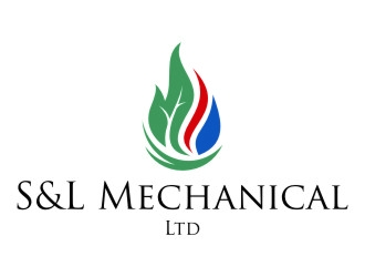 S&L Mechanical Ltd logo design by jetzu
