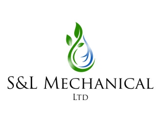 S&L Mechanical Ltd logo design by jetzu
