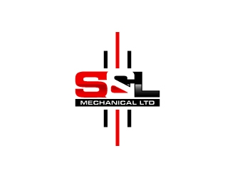 S&L Mechanical Ltd logo design by wongndeso