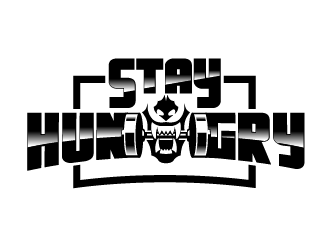 STAY HUNGRY logo design by justin_ezra