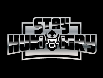 STAY HUNGRY logo design by justin_ezra