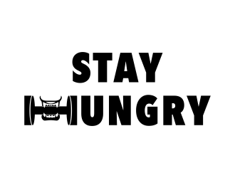 STAY HUNGRY logo design by savana