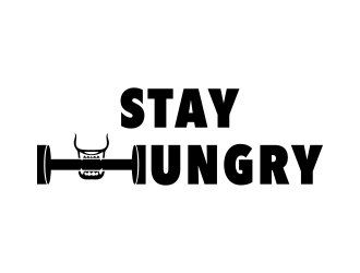 STAY HUNGRY logo design by savana
