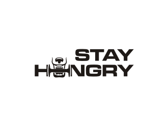 STAY HUNGRY logo design by blessings