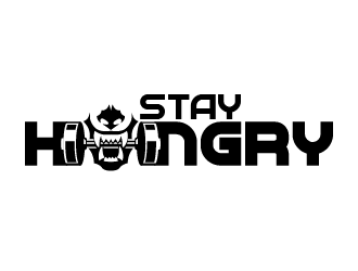 STAY HUNGRY logo design by justin_ezra