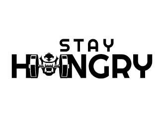STAY HUNGRY logo design by justin_ezra