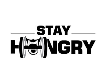 STAY HUNGRY logo design by frontrunner