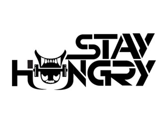 STAY HUNGRY logo design by LogoInvent