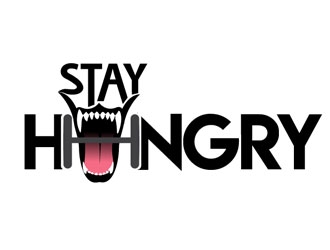 STAY HUNGRY logo design by LogoInvent