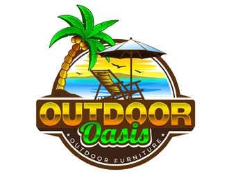 Outdoor Oasis logo design by DreamLogoDesign