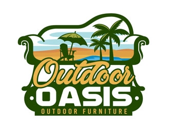 Outdoor Oasis logo design by DreamLogoDesign