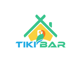 Tiki Bar logo design by BrightARTS