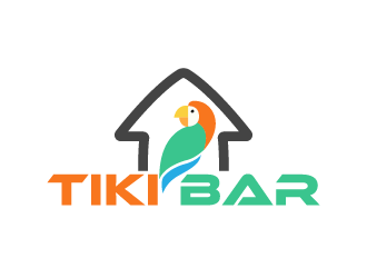 Tiki Bar logo design by BrightARTS