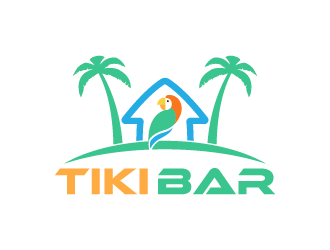 Tiki Bar logo design by BrightARTS