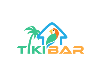 Tiki Bar logo design by BrightARTS