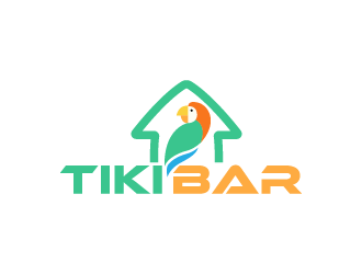 Tiki Bar logo design by BrightARTS