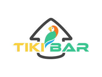 Tiki Bar logo design by BrightARTS
